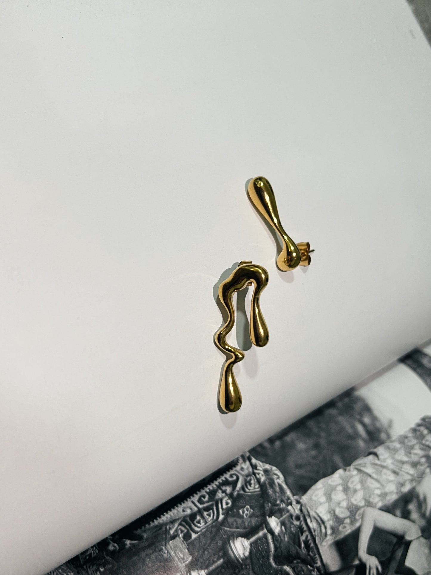 "EVA" earrings | עגילי ״אוה״ זהב