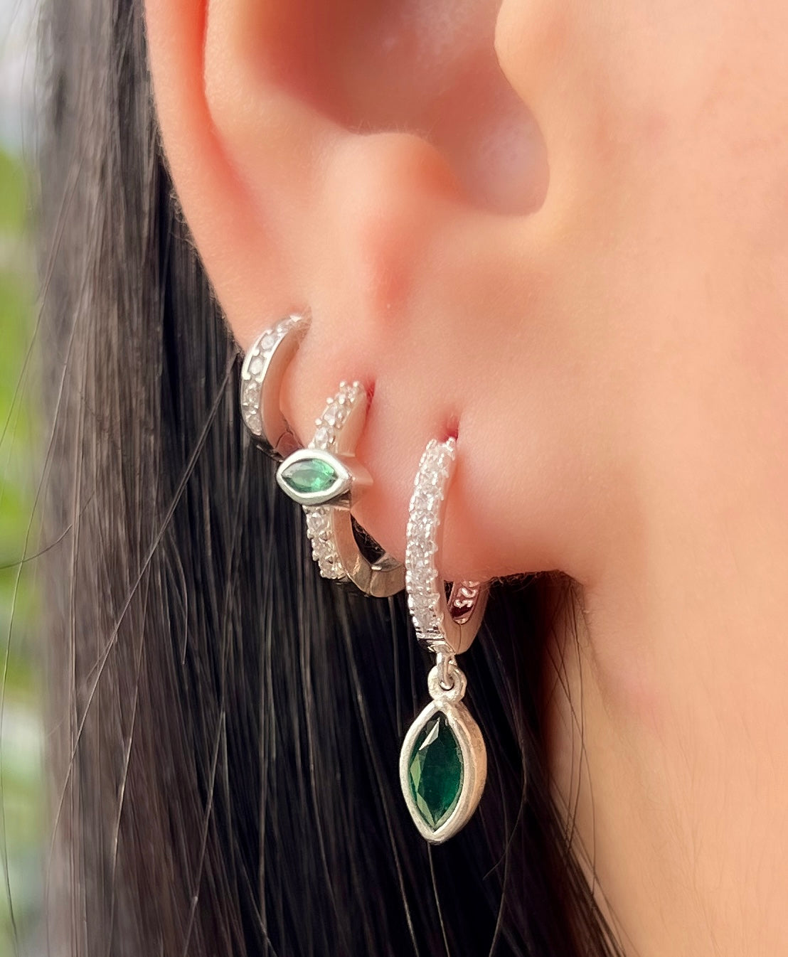 " MINI TULIP" earrings | עגילי ״ מיני טוליפ״