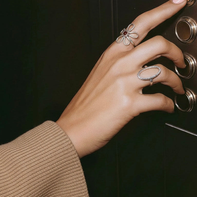 "FLOWER" ring | טבעת פרח