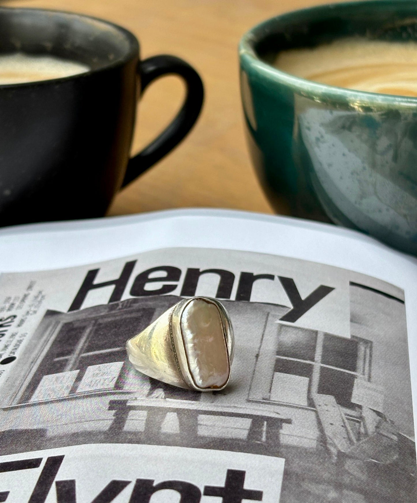 "PEARL" ring | ״טבעת ״פנינה