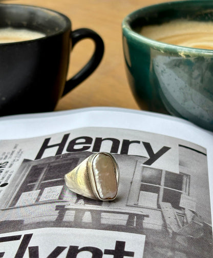 "PEARL" ring | ״טבעת ״פנינה