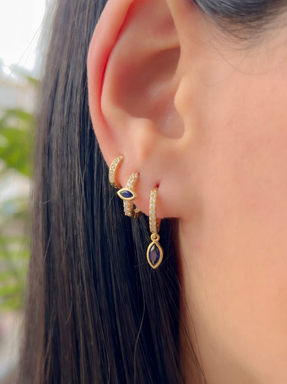 " MINI TULIP" earrings | עגילי ״ מיני טוליפ״ זהב