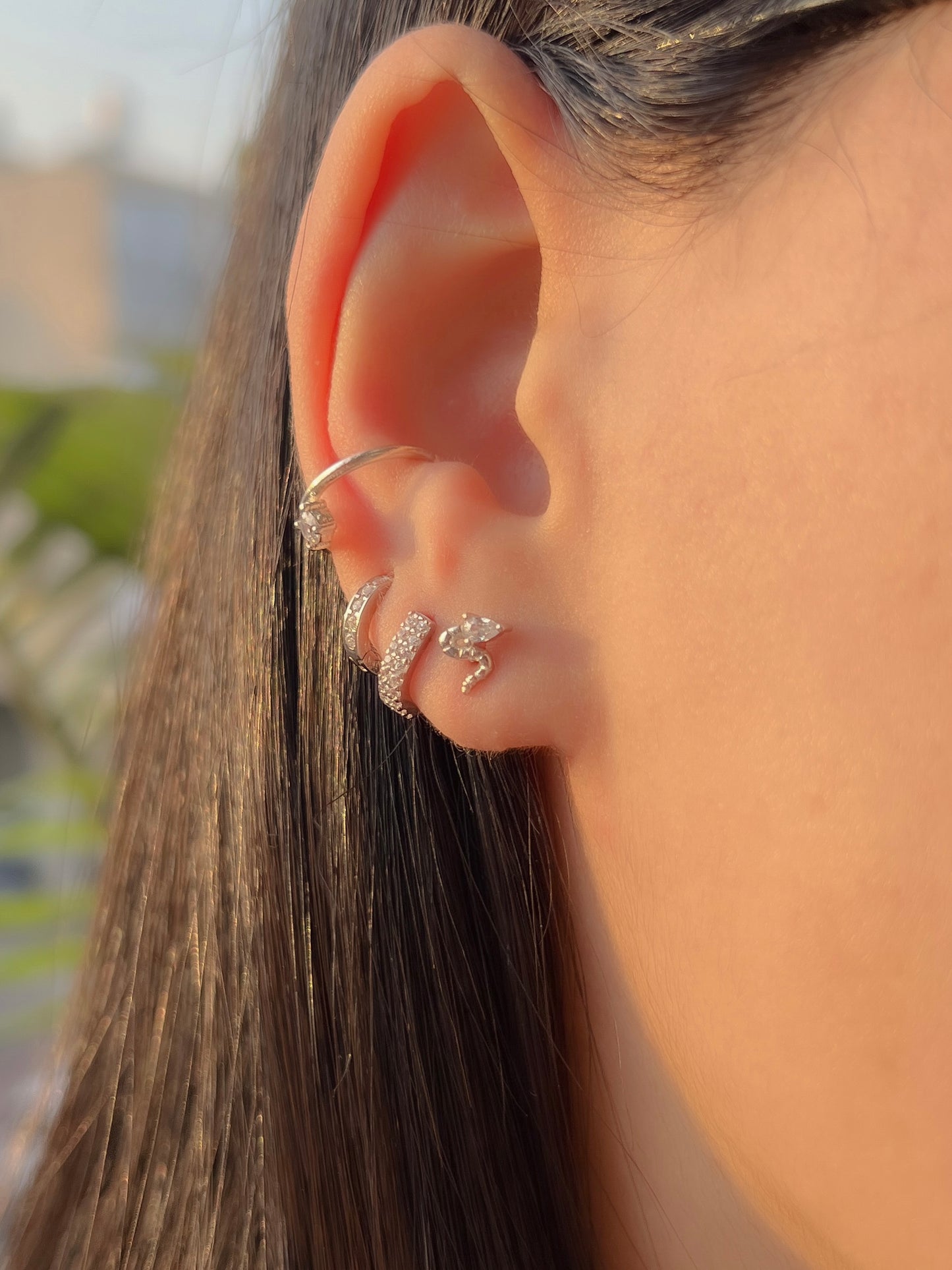 "SNAKE" earring | עגיל ״סנייק״