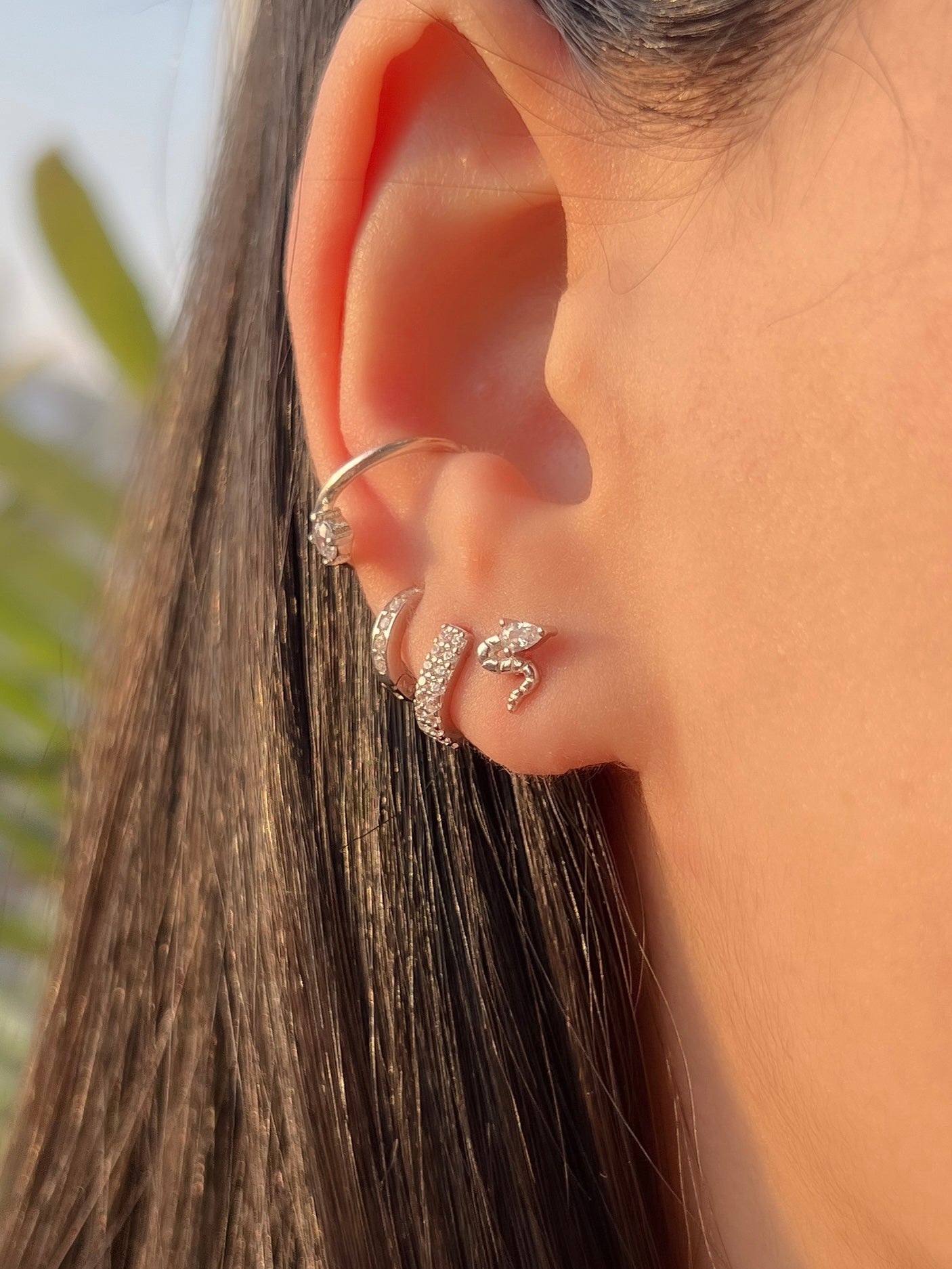 "SNAKE" earring | עגיל ״סנייק״