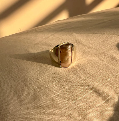 "PEARL" ring | ״טבעת ״פנינה