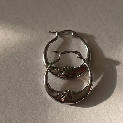 עגילי ״מון״ | "MOON" earrings