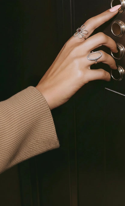 "FLOWER" ring | טבעת פרח